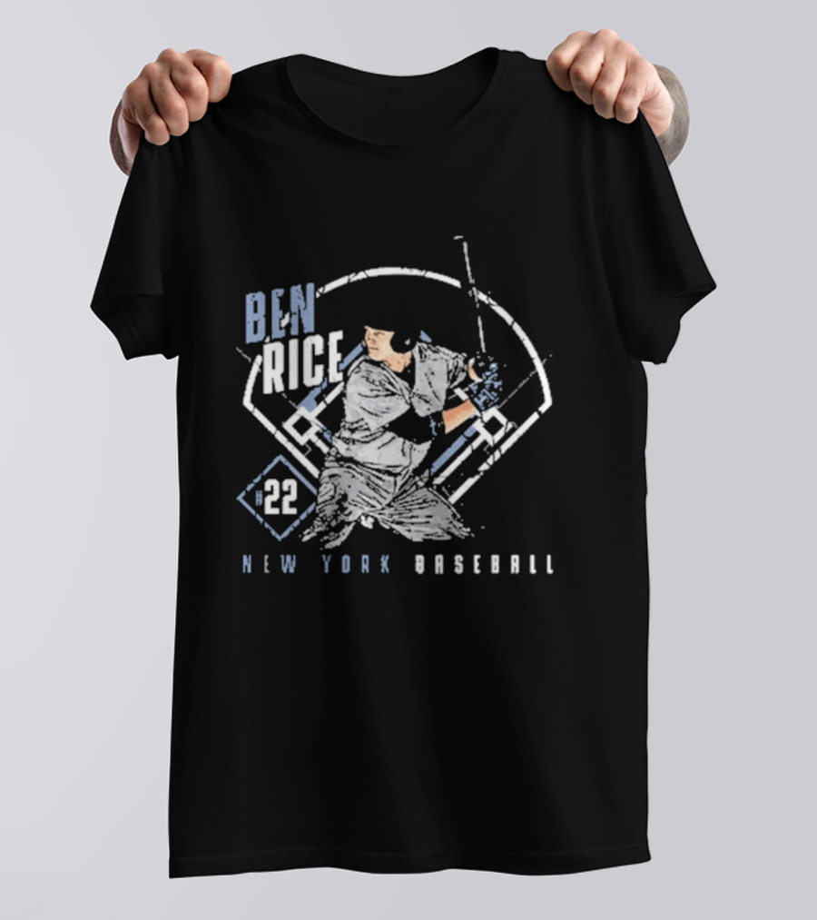 Ben Rice 22 New York Baseball T-Shirt