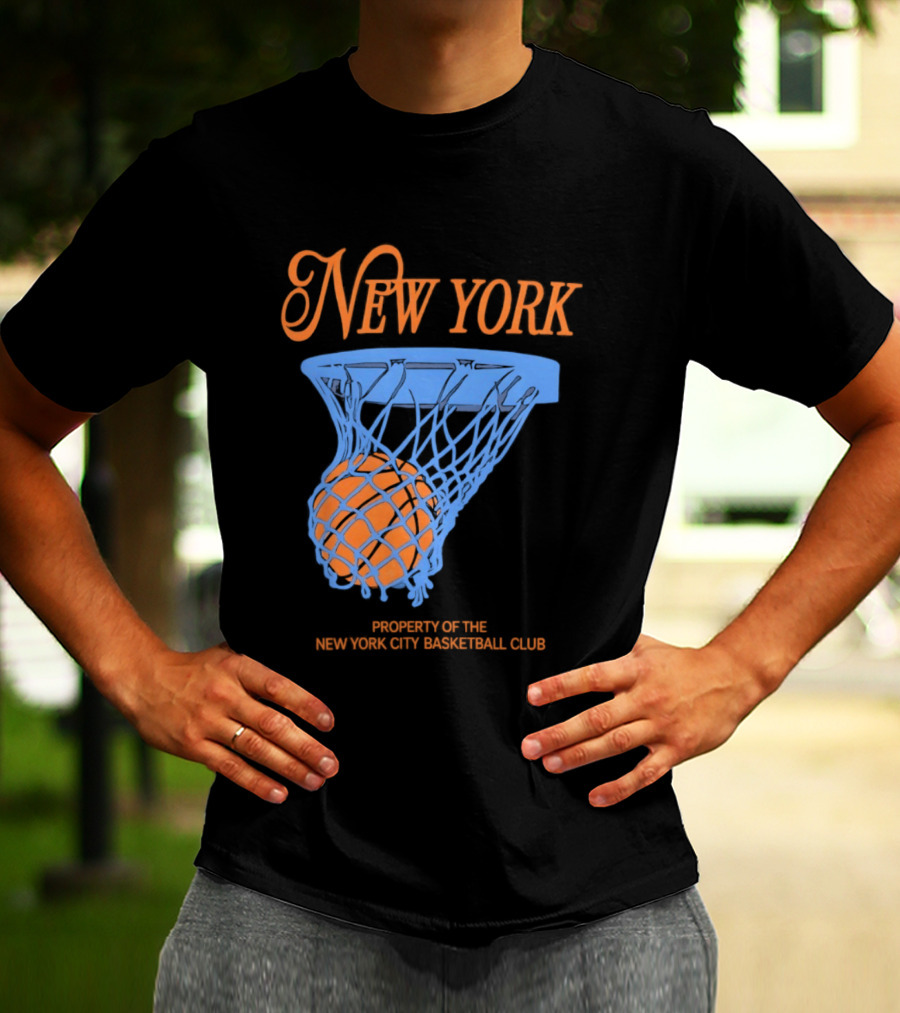 New York Basketball Property Of The New York City Basketball Club T-Shirt