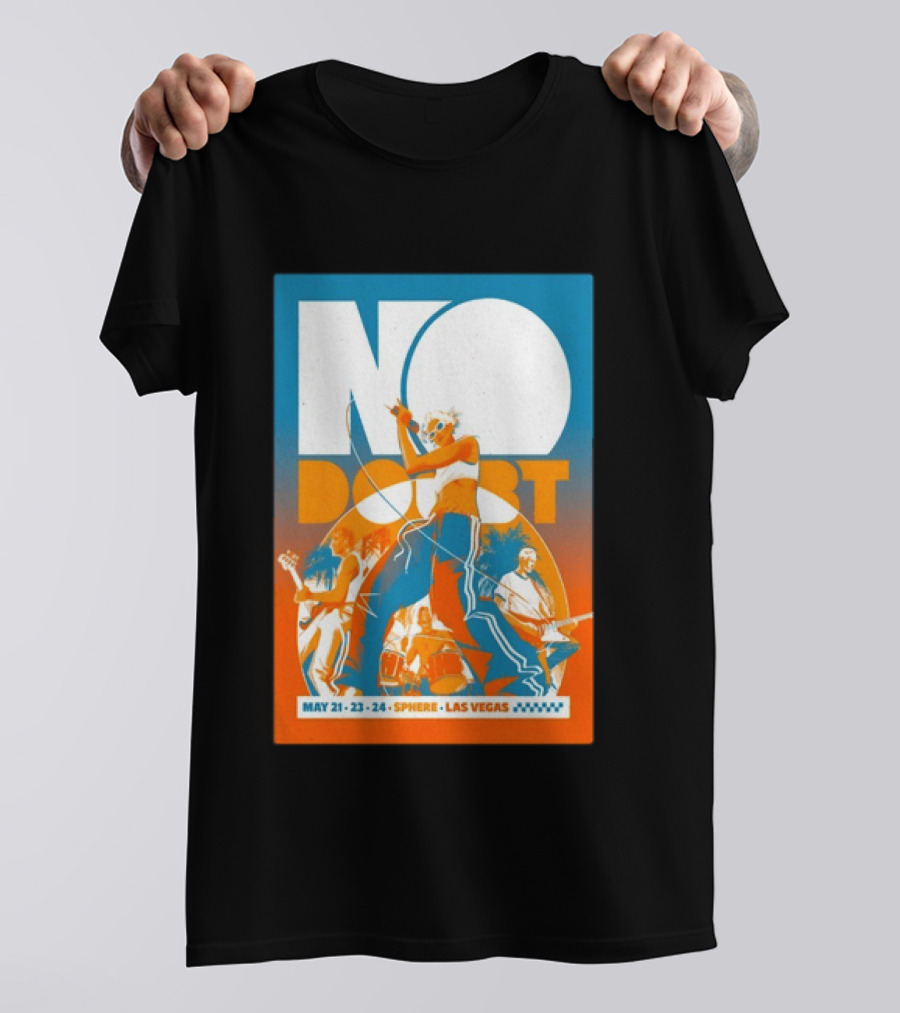 No Doubt May 21 23 24 Sphere Las Vegas 2026 T-Shirt