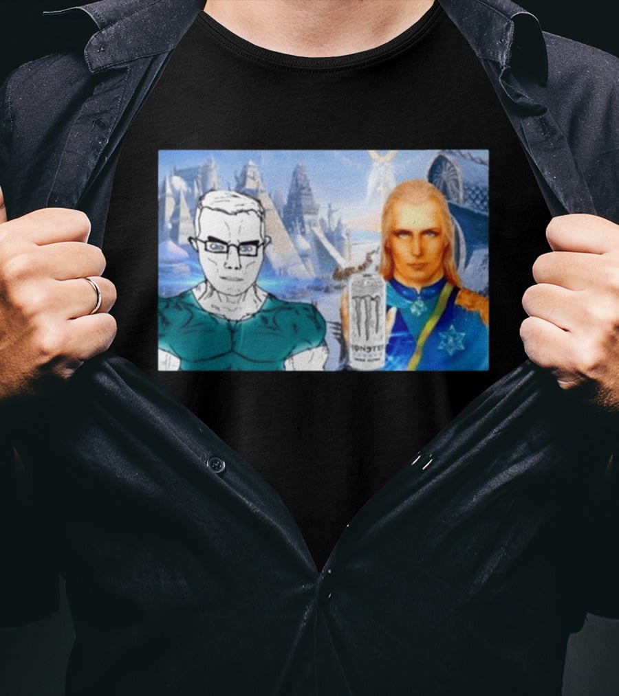 Hyperborea Chudjak Agartha Chud Meme Monster Drink 2026 T-Shirt