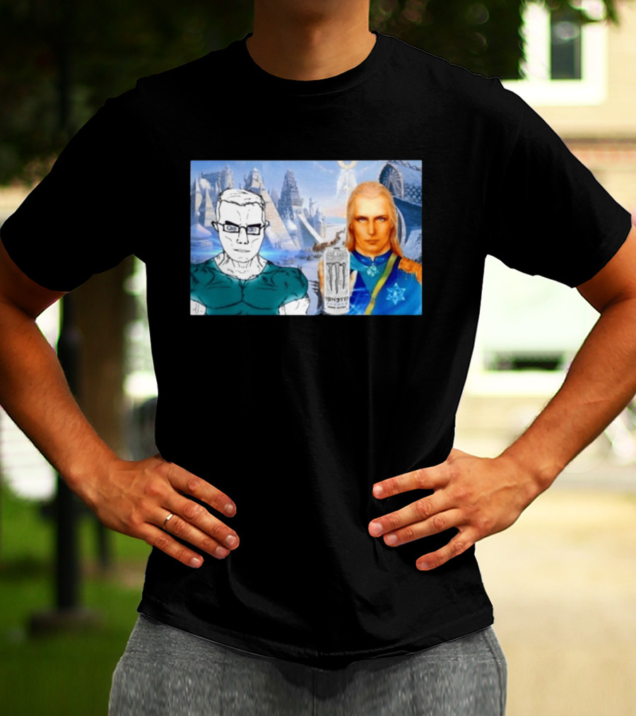 Hyperborea Chudjak Agartha Chud Meme Monster Drink 2026 T-Shirt