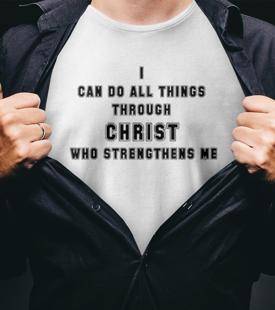 I Can Do All Things Through Christ Who Strengthens Me Angelo Gabriel T-Shirt