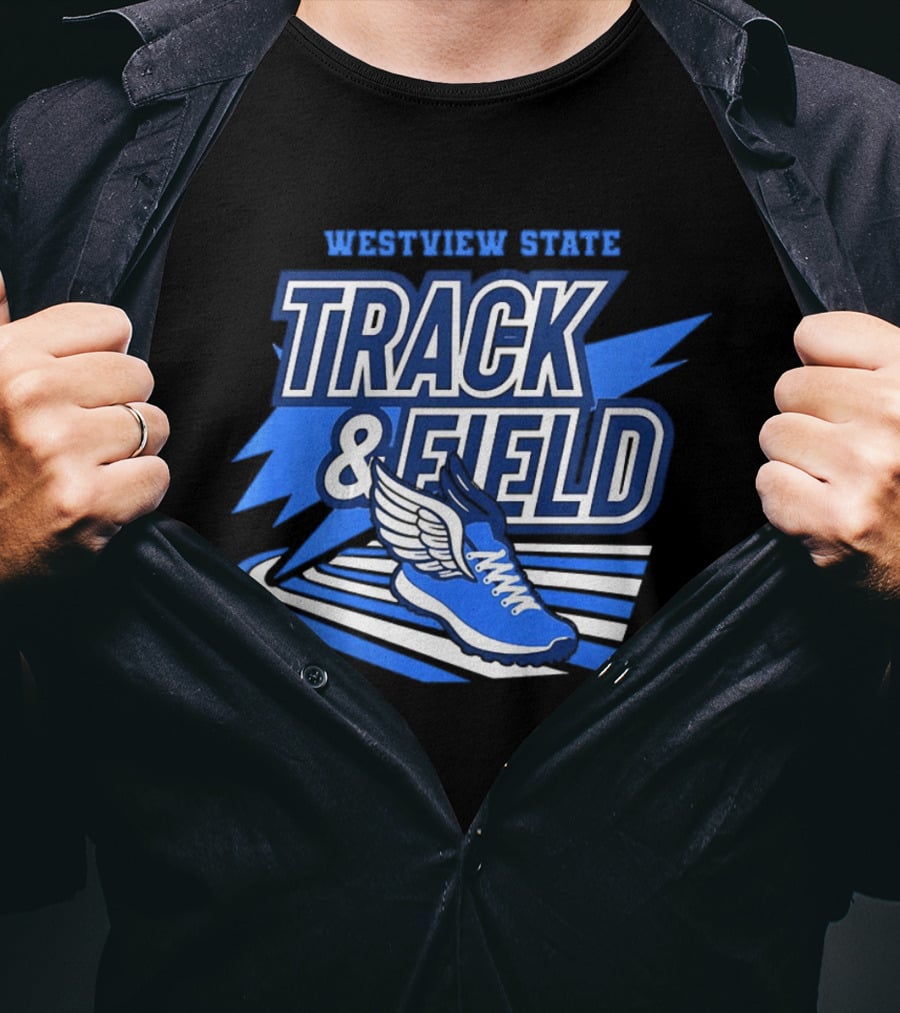 Westview State Track And Field 2026 Winged Shoe T-Shirt