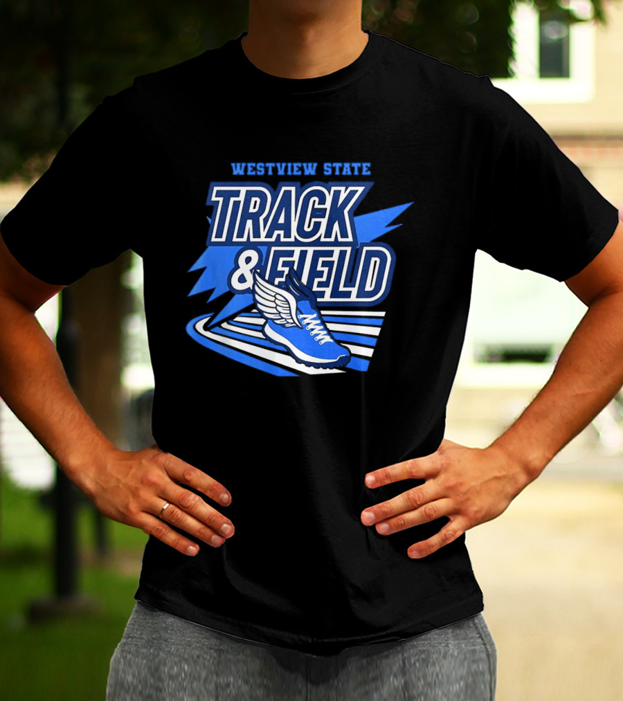 Westview State Track And Field 2026 Winged Shoe T-Shirt