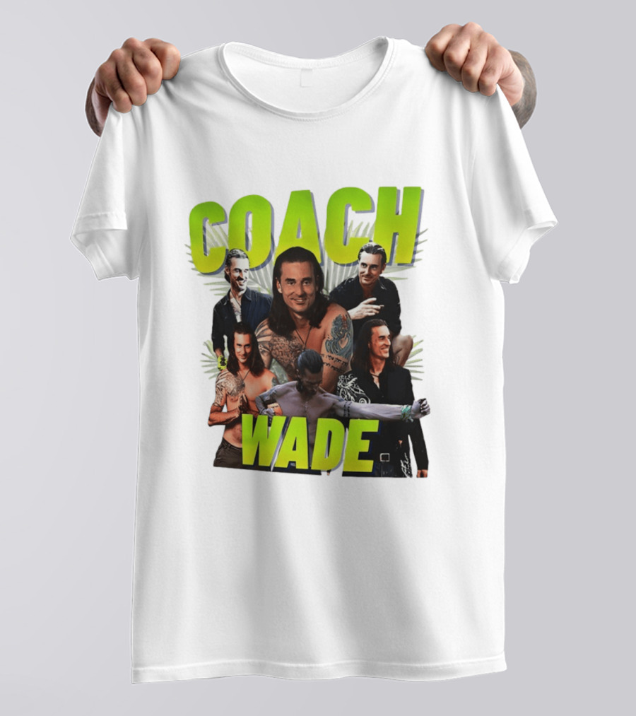 Coach Wade Survivor Tattooed Icon Collage T-Shirt