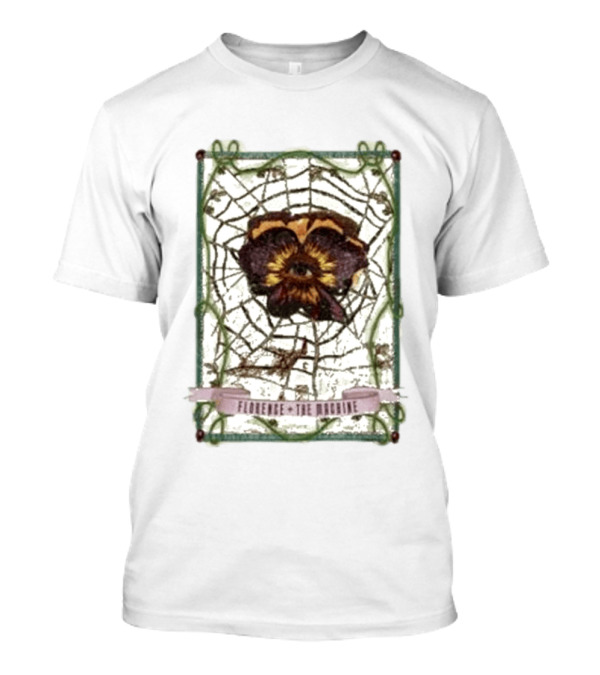 Florence And The Machine Flower Spider Web T-Shirt
