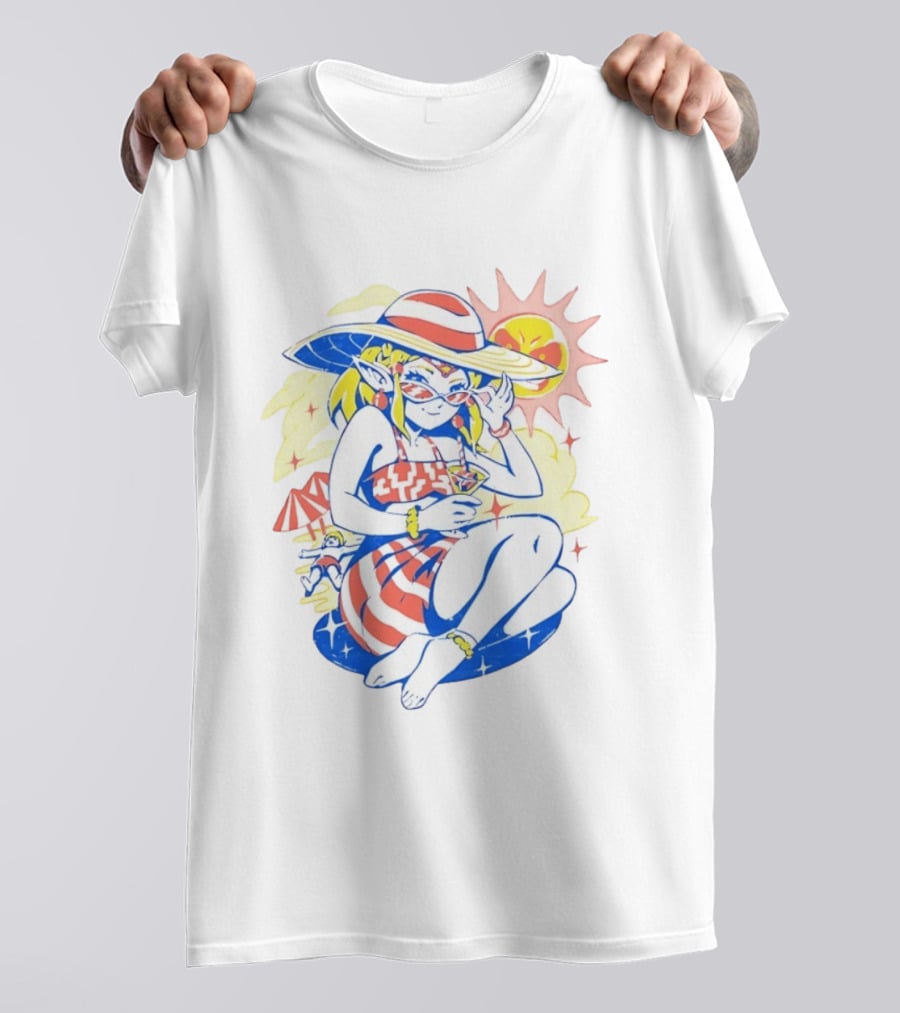 Hylian Princess Summer Season Sun T-Shirt
