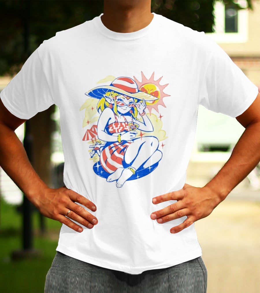 Hylian Princess Summer Season Sun T-Shirt