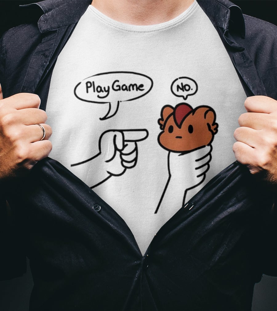 Jyggy Play Game No Gesture Meme Humor T-Shirt