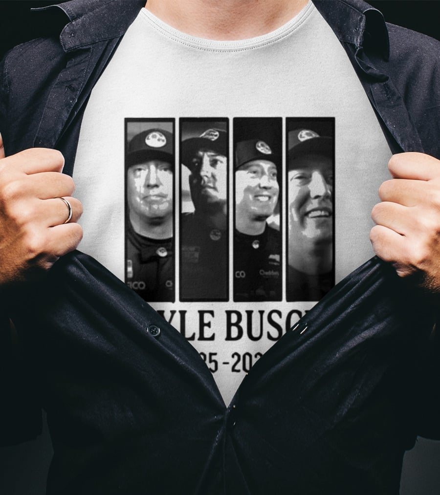 Kyle Busch 1985 2026 Racing Legend Commemoration T-Shirt