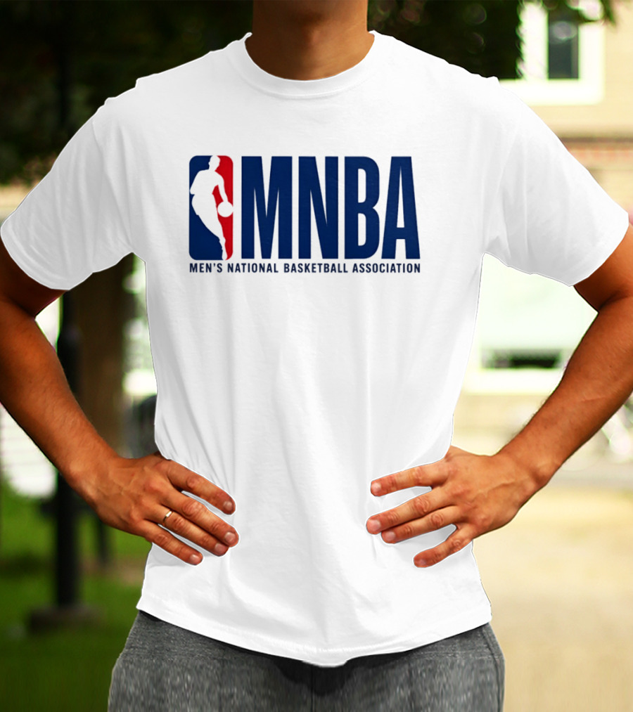 MNBA Men's National Basketball Association Bold Sportswear T-Shirt
