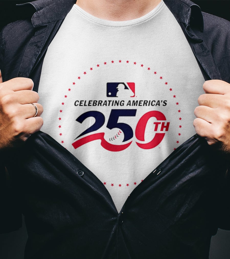 Philadelphia Phillies 250th Anniversary America Celebration MLB T-Shirt