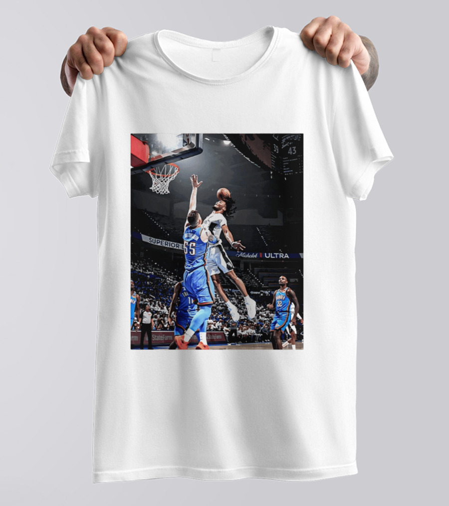 Stephon Castle Dunk NBA Oklahoma City Thunder Superior Team Ultra T-Shirt