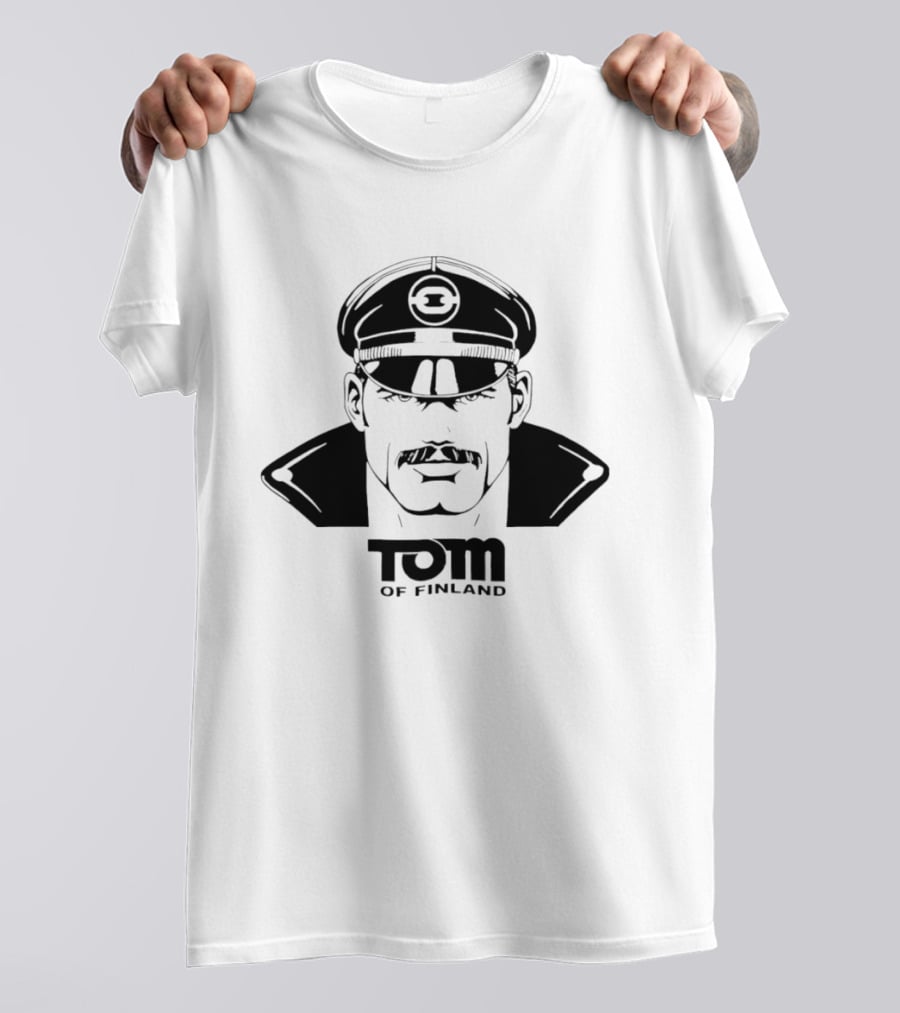 Tom Of Finland Leather Dude Gay Leathermen Queer LGBT T-Shirt