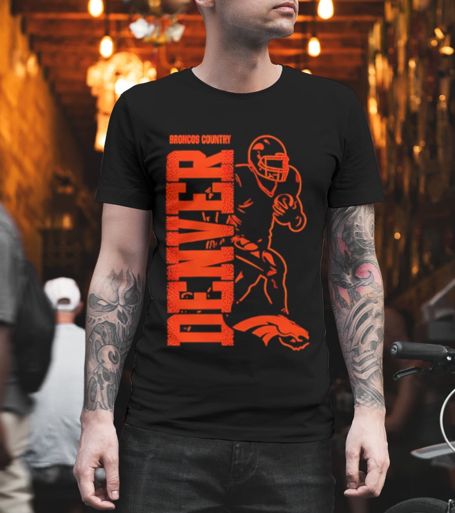 Broncos Country Denver Broncos Football Team Spirit T-Shirt