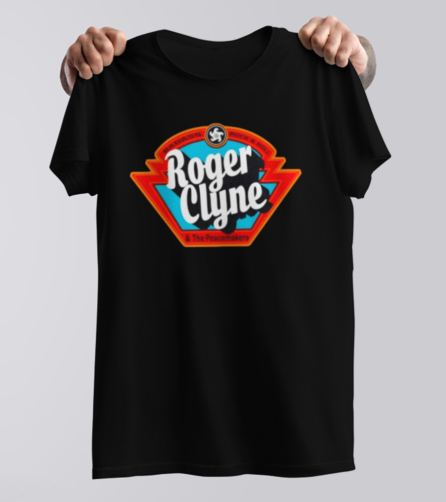 Roger Clyne & The Peacemakers Badass Rock & Roll T-Shirt
