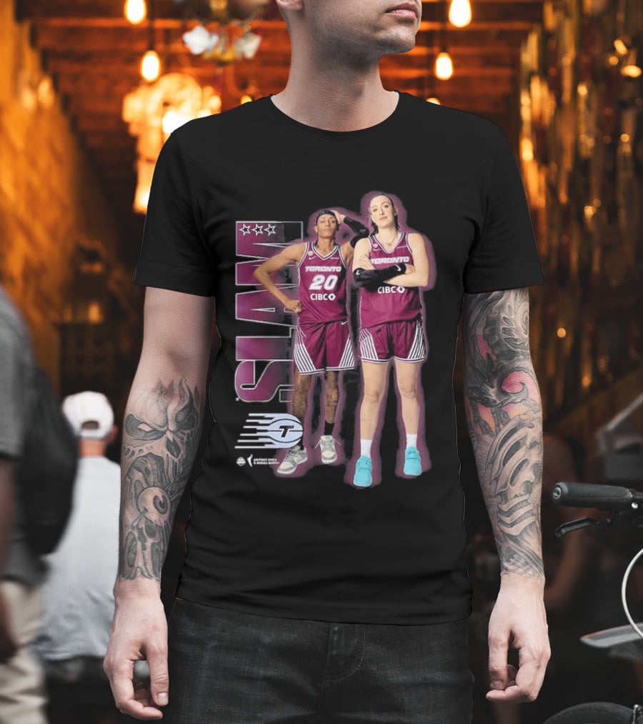 Slam 262 Toronto Marina Mabrey Brittney Sykes Remix Heavy T-Shirt