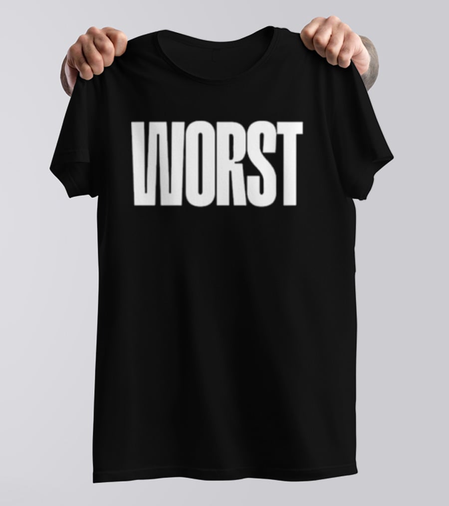 Mercha Worst Wht T-Shirt