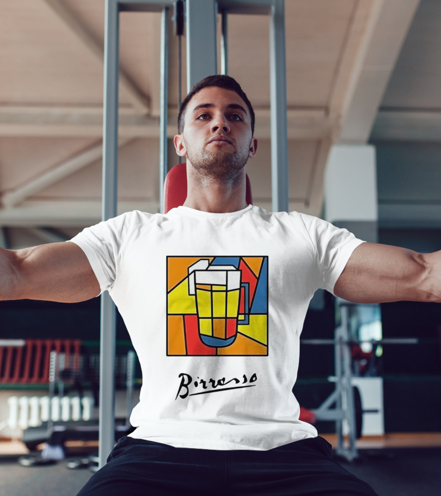 Birresso Beer Abstract Colorful Geometry T-Shirt