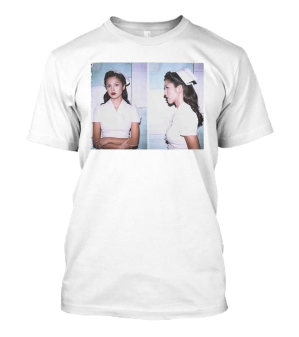 Olivia Rodrigo The Cure Photo Nurse Outfit Vintage Aesthetic T-Shirt