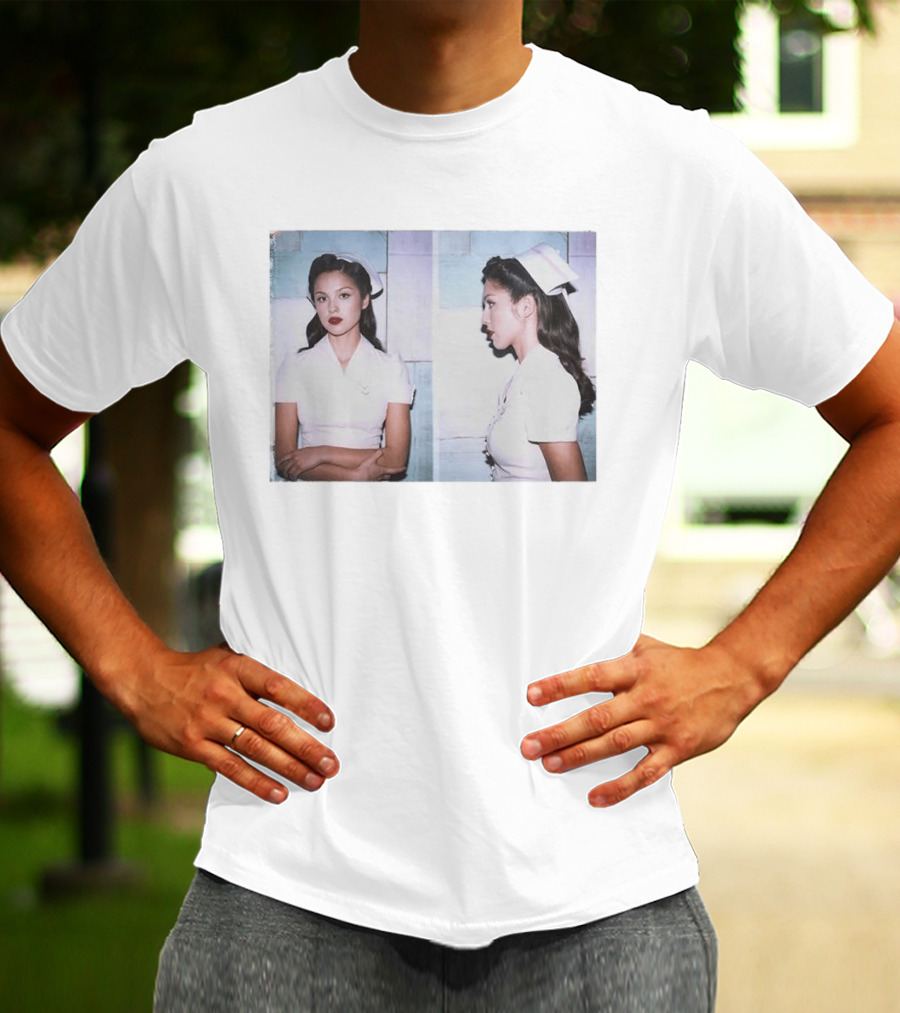 Olivia Rodrigo The Cure Photo Nurse Outfit Vintage Aesthetic T-Shirt