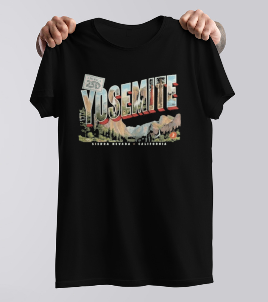 Yosemite Scenic Wonders America's National Parks Richer Nevada California T-Shirt