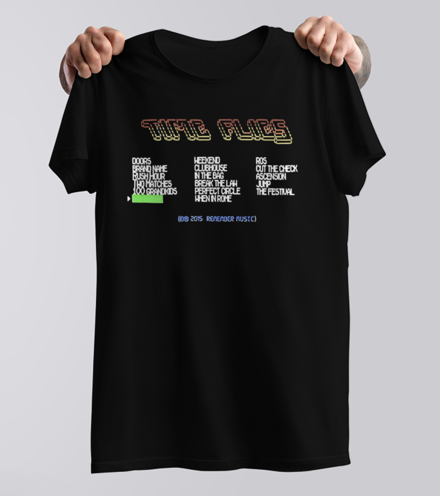 Mac Miller 8 Bit Time Flies 2009 Remember Music Naylor High Rise Perfect Circle Polo Jeans The Festival T-Shirt