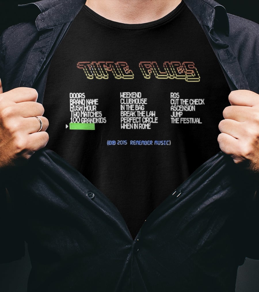 Mac Miller 8 Bit Time Flies 2009 Remember Music Naylor High Rise Perfect Circle Polo Jeans The Festival T-Shirt