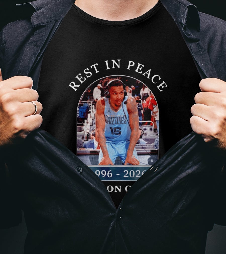 Rest In Peace Brandon Clarke 1996 2026 Memphis Grizzlies T-Shirt