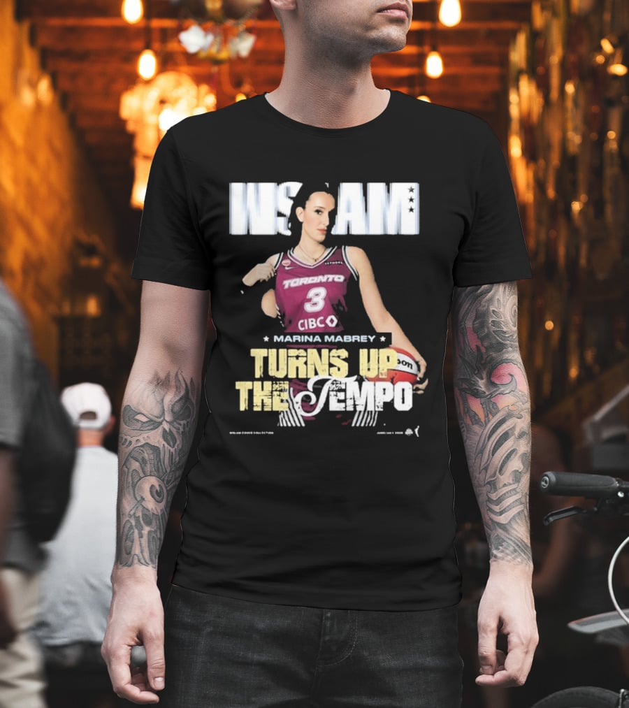 Slam 262 Marina Mabrey Toronto 3 CIBC Turns Up The Tempo T-Shirt