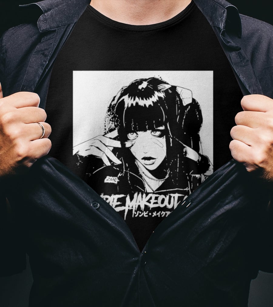 Zombie Makeout Club Manga Style Art Japanese T-Shirt