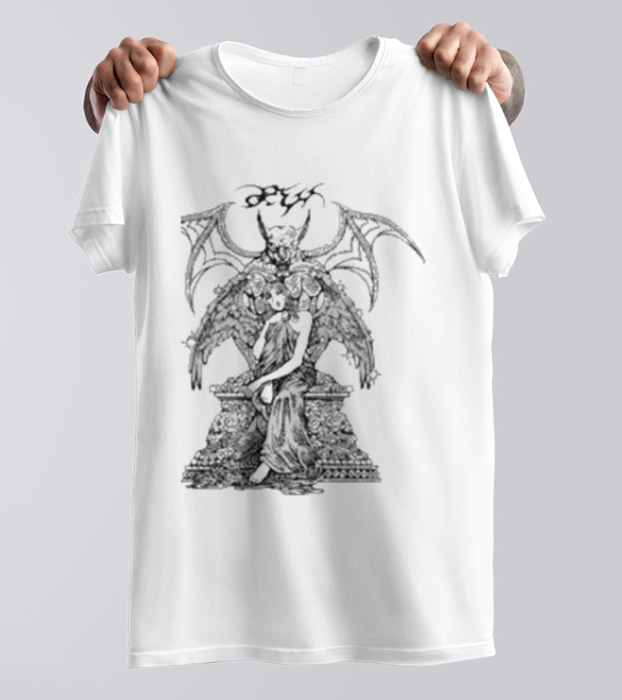 8Thwndr Gargoyle Winged Creature T-Shirt