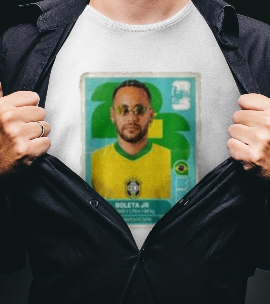 Boleta Jr 2023 Caracas Esporte Público Brasileira T-Shirt