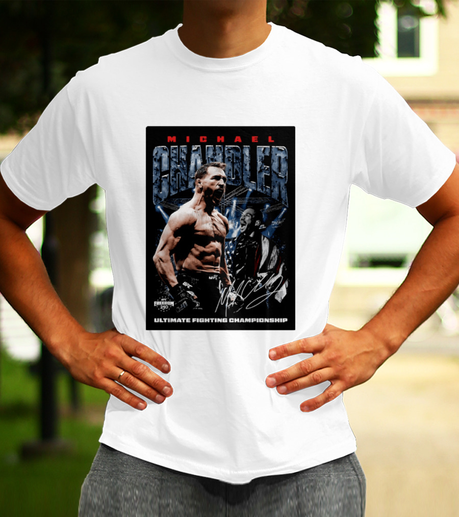 Michael Chandler UFC Ultimate Fighting Championship Freedom 250 T-Shirt
