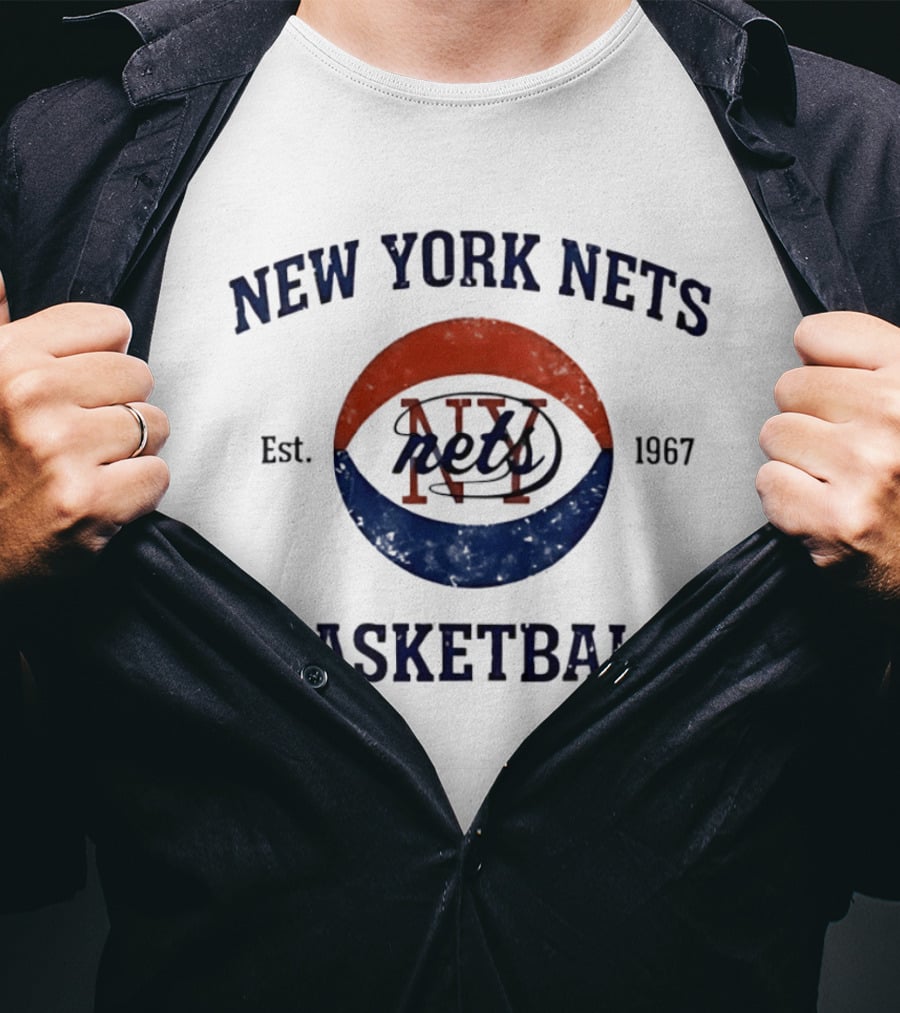 New York Nets Basketball Est 1967 NY T-Shirt