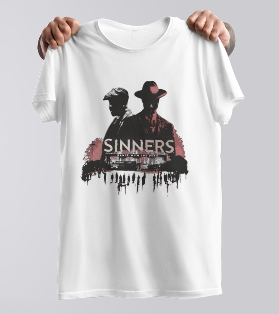 Halloween Horror Nights 2026 Sinners Mysterious Duo In Shadowy Red T-Shirt