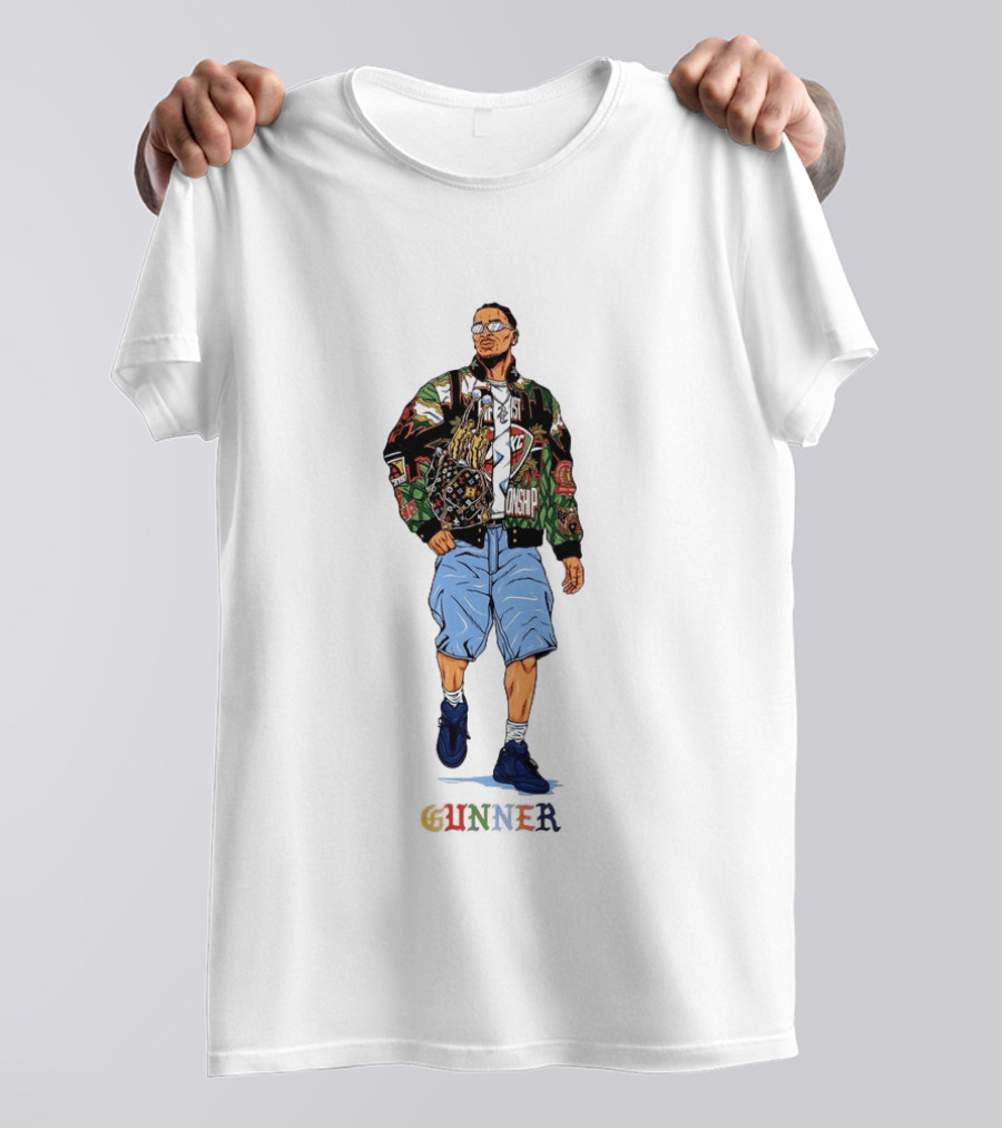 Shai Gilgeous Alexander OKC Thunder Championship Gunner MVP T-Shirt