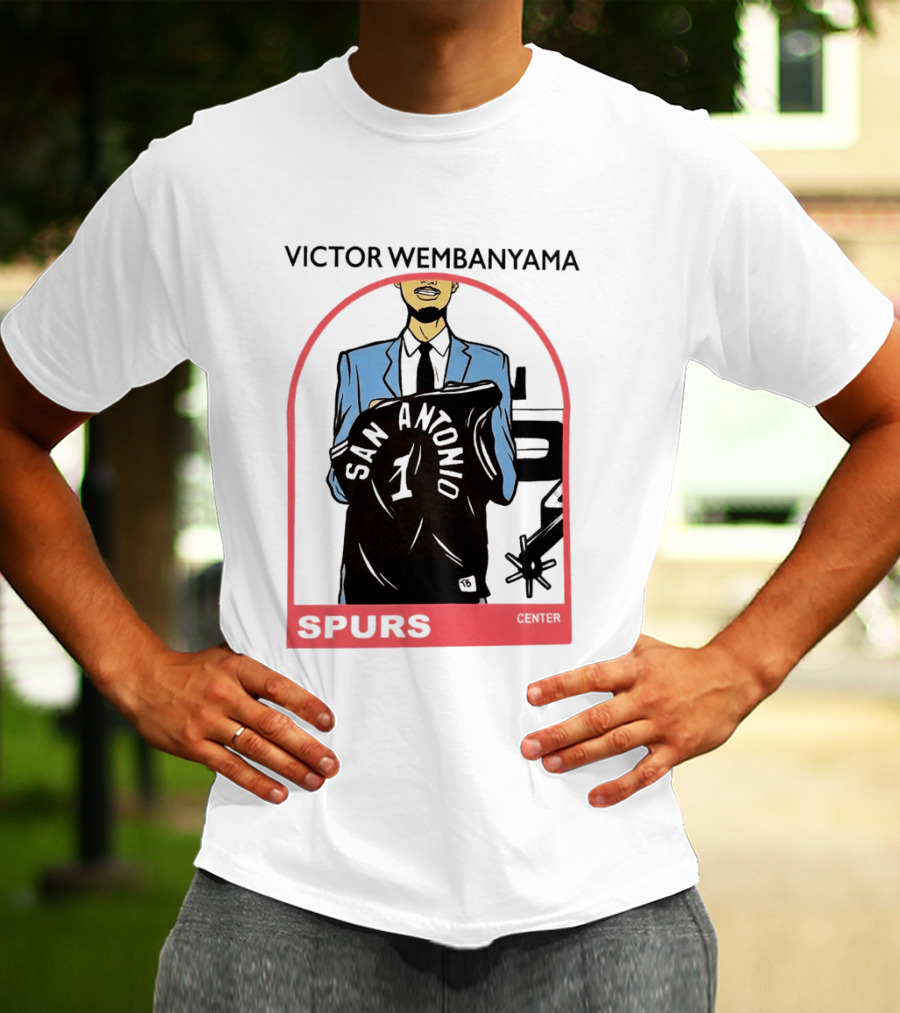 Victor Wembanyama San Antonio Spurs Number 1 T-Shirt