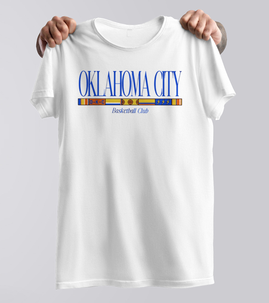 Oklahoma City OKC Basketball Club T-Shirt