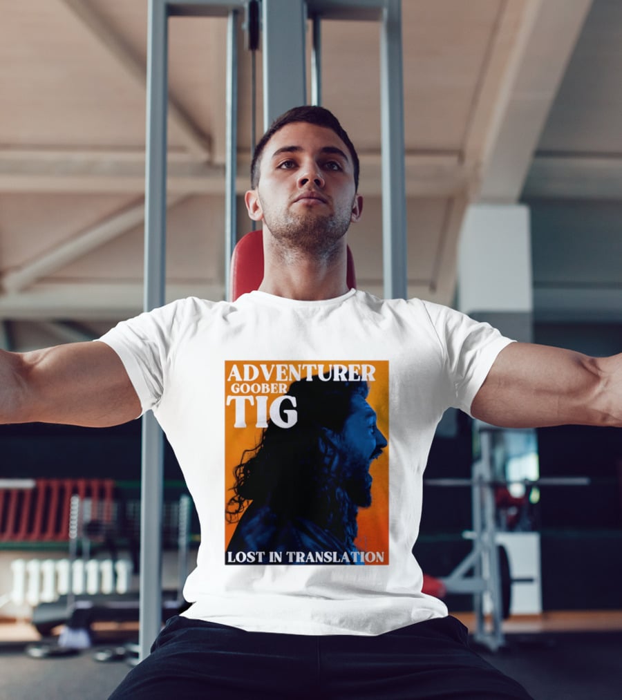 Adventurer Goober Tig Lost In Translation Vibrant Profile T-Shirt