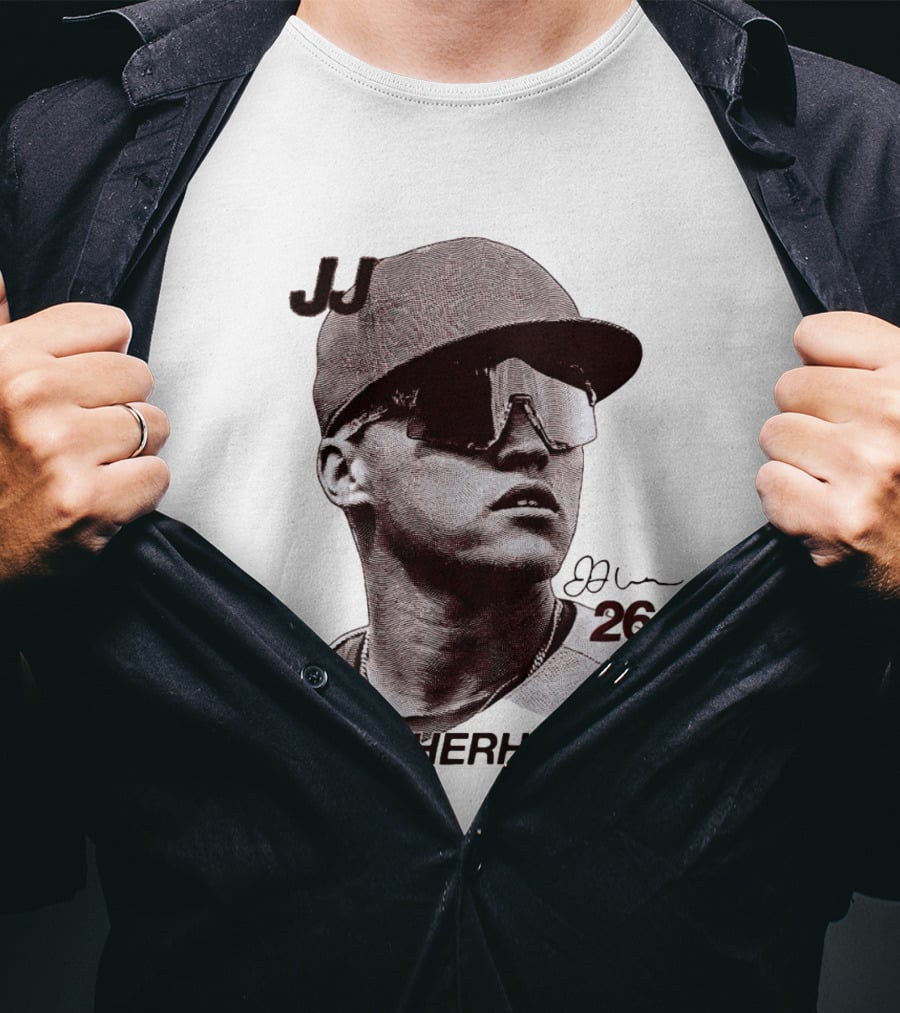 JJ Wetherholt 26 St. Louis Cardinals Baseball Big Head T-Shirt