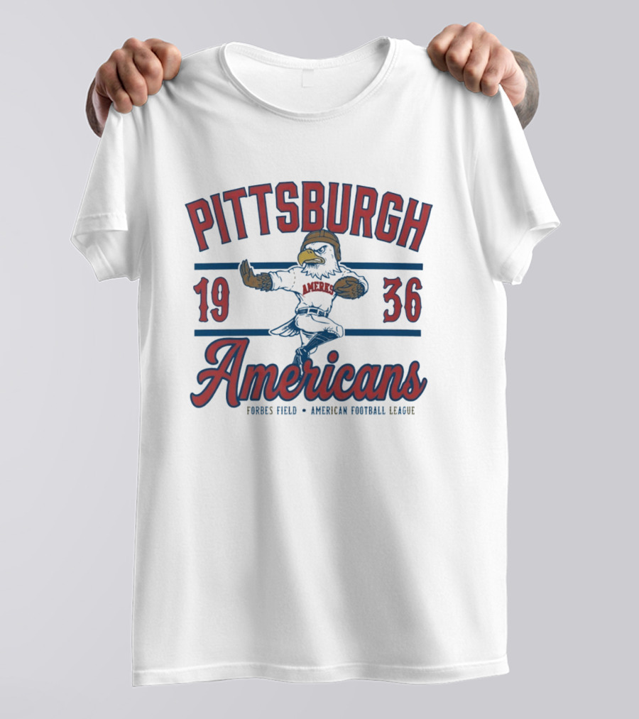 Pittsburgh Americans 1936 Forbes Field American Football League T-Shirt