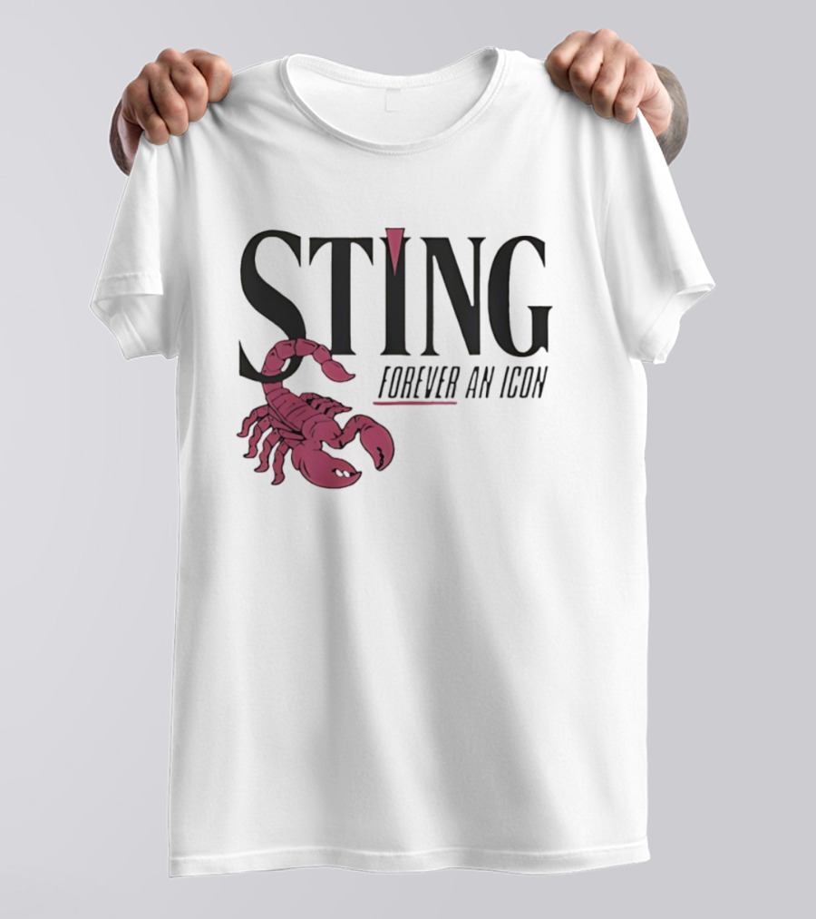 STING Forever An Icon Scorpion T-Shirt