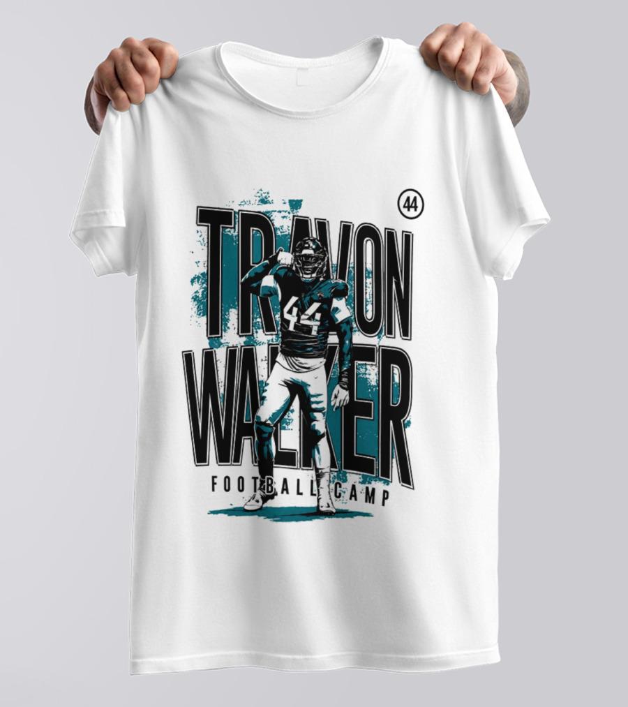 Travon Walker 44 Jacksonville Football Camp T-Shirt