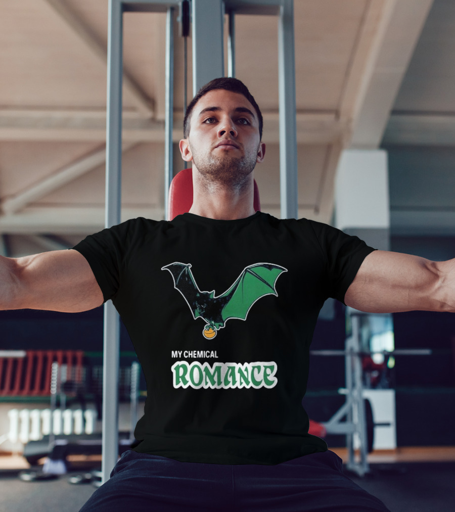 My Chemical Romance Bat Green Logo Philadelphia 08 15 2025 T-Shirt