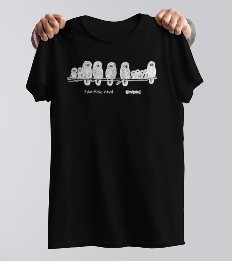 Bush Music Fund Triple J Birds On A Wire T-Shirt