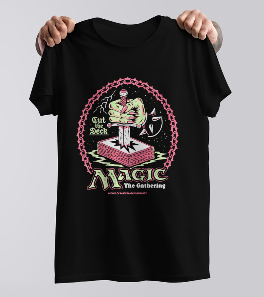 Cut The Deck Magic The Gathering Wizards Of The Coast T-Shirt