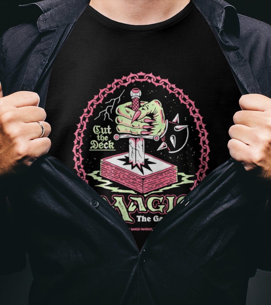 Cut The Deck Magic The Gathering Wizards Of The Coast T-Shirt