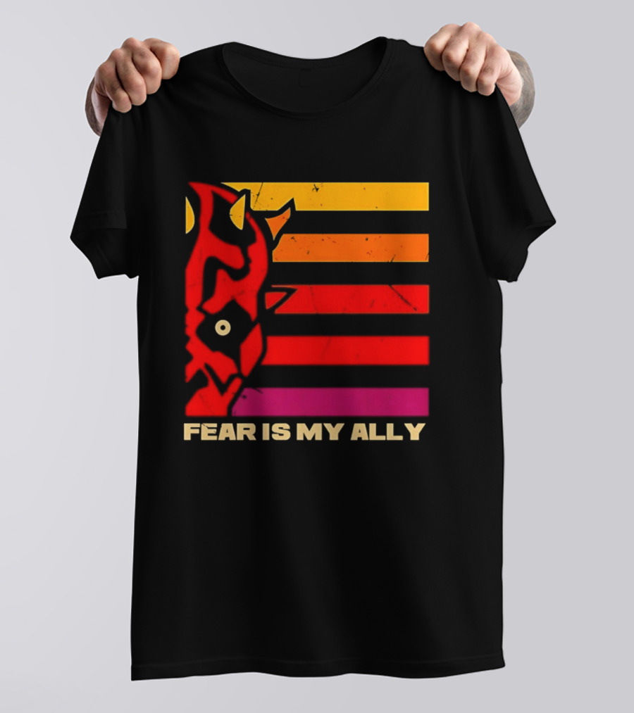 Darth Maul Fear Is My Ally Star Wars T-Shirt