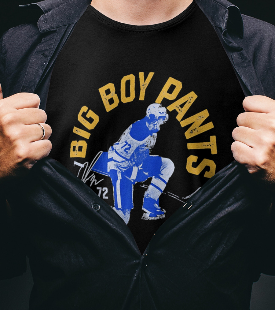 Buffalo Sabres Tage Thompson Big Boy Pants 72 Hockey T-Shirt